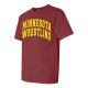 Minnesota Wrestling Brick Pigment Dyed T-Shirt