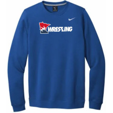 MN/USA Wrestling Royal Nike Club Crew SS