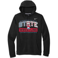 MN/USA Wrestling Nike State Club Hooded SS 2026
