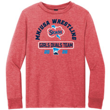 Girls National Duals Team Triblend LS T-Shirt - Closes A.M. 5/27/26