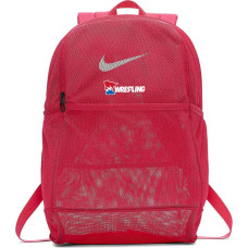 MN/USA Wrestling Nike Brasilia Training Mesh Backpack Rush Pink MN/USA Wrestling Nike Brasilia Training Mesh Backpack Rush Pink