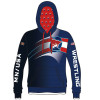 MN/USA Wrestling Sublimated Navy Hoodie