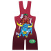 MN/USAW Paul Bunyan Fish Red Wrestling Singlet