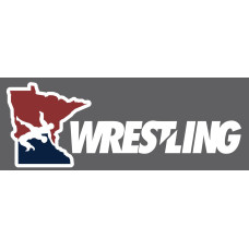 MN/USA Wrestling Bumper Sticker