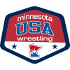 MN/USA Wrestling Shield Sticker