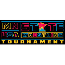 MN/USA Wrestling State Bumper Sticker