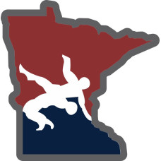 MN/USA Wrestling Sticker