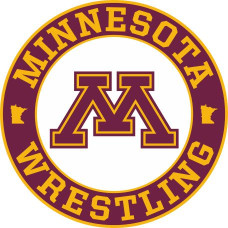 Minnesota Wrestling Circle Sticker