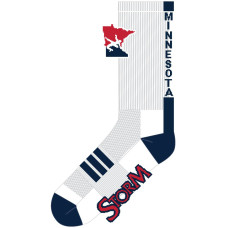 MN/USA Wrestling White Sock MN/USA Wrestling White Sock