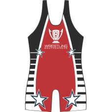 Brotherhood Wrestling Red Singlet