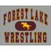 Forest Lake Wrestling White Nike Club Crew SS '23