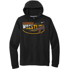 Forest Lake Wrestling Black Nike Club Hooded SS '25