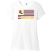 Forest Lake Wrestling White Tri-Blend T-Shirt '25