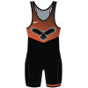 Grand Rapids Nike Black/Orange Singlet w/ Name