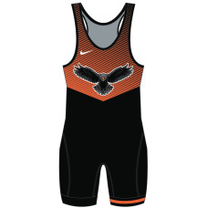 Grand Rapids Nike Black/Orange Singlet w/ Name