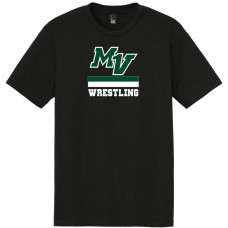 Mounds View Wrestling Black Tri-Blend T-Shirt '25