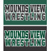 Mounds View Wrestling White Nike Club Hooded SS '25