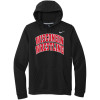 Wisconsin Wrestling Black Nike Club Hooded Sweatshirt