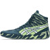 Wrestling Shoes ASICS Aggressor 6 Tranquil Teal/Lime Green