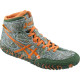 Wrestling Shoes ASICS Aggressor 2 LE Forest Green/Blaze Orange/Camo