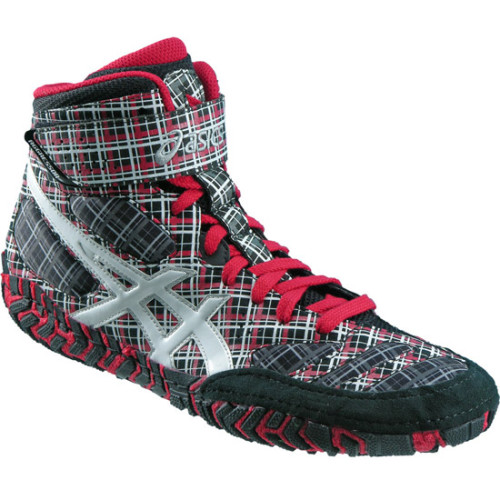 Men's AGGRESSOR 5, Sheet Rock/Classic Red, Wrestling Shoes