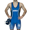 Cliff Keen S794333 Devils Custom Team Sublimated Singlet with Leg Cuff