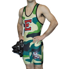 Cliff Keen S794335 Army Camo Custom Team Sublimated Camo Singlet